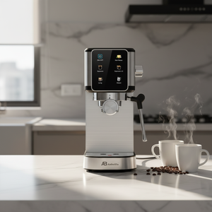Anbolife 2026, Cafetera Italiana de Última Generación, 20 Bares, Comercial, Semiautomática, para Cappuccino y <span class=keywords><strong>Espresso</strong></span>, con Pantalla Táctil Digital, para Cafetería/Negocio - Product Image 3