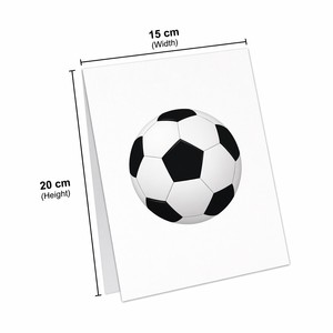 3D Soccer Pop Up Greeting <b>Card</b> Handmade Paper <b>Card</b> Custom Design Football Theme <b>Gift</b> <b>Card</b> - Product Image 3