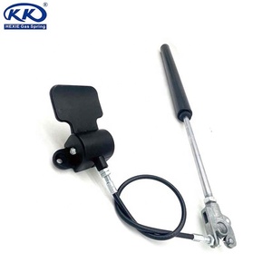 Werkseitig hergestellte 950mm abschließbare Eisen gas feder 80N 80N Steuerungs system für Computer-Schreibtisch möbel in Innenräumen Stilvoller Zylinder - Product Image 4