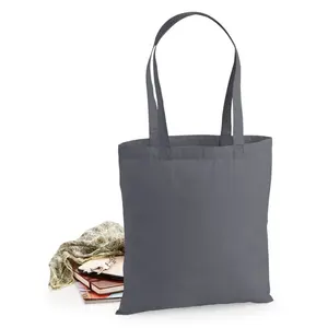 Sac fourre-tout en coton premium pour acheteurs, merchandising durable - Product Image 1