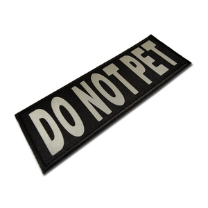 Adesivo de transferência de calor personalizado, remendo de pano de letras reflexiva para capacete tático - Product Image 2