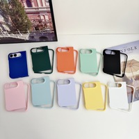 Étui de téléphone magnétique mat de haute qualité en couleur unie IDEAL Factory pour iPhone Duo, anti-empreintes digitales, résistant aux chocs, coque de téléphone rigide