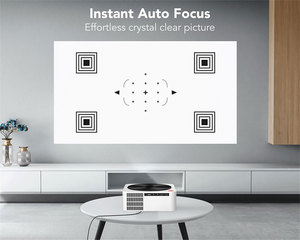 Máy Chiếu Android Máy Chiếu Laser Ném Ngắn ROM ROM 4K 10000 Lumens 1080P 5G WIFI 2 + 16G Máy Chiếu OEM 4K - Product Image 4