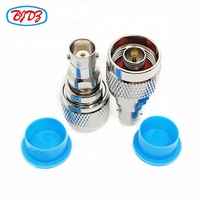 Fourniture du fabricant Connecteur de câble coaxial N-P à l'adaptateur BNC-J Prise mâle de type N vers BNC femelle Jack Adaptateur coaxial RF coaxial