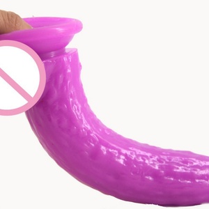 FAAK-22 Dildo de 8 pulgadas con forma de pepino, plug anal, dildo realista, herramienta sexual, estimulador del punto G, juguete sexual para mujeres - Product Image 4