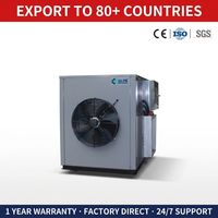 Machine de séchage de fruits à pompe à chaleur en acier inoxydable 304 pour la déshydratation du jackfruit et du durian, 150 kg, CE ISO