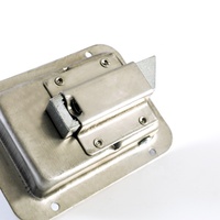 Poignée de remplacement robuste pour boîte à outils, porte de camion, porte de voyage, avec loquet à palette