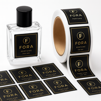 Étiquettes personnalisées auto-adhésives impression personnalisée logo transparent étanche écologique BOPP clair feuille d'or pot cosmétique