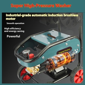 Nuova <span class=keywords><strong>Idropulitrice</strong></span> Elettrica ad Alta Pressione 150 Bar, Macchina Portatile per Lavaggio Auto e Casa - Product Image 5