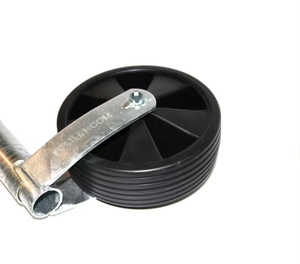 Nueva <span class=keywords><strong>Rueda</strong></span> de 35 mm con <span class=keywords><strong>Rueda</strong></span> de Goma de 6'' y Llanta Metálica, Capacidad de 300 LBS, Marca NBjingyi 1BJY-ETJ-007 - Product Image 6