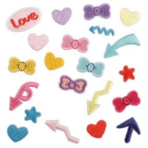 Tela de Fieltro No Tejida de Poliéster con Adhesivo Termofusible y Bordado para Toallas, Abrigos, Sombreros, Calcetines, Suéteres, Bolsos, Zapatos Decorativos - Product Image 1