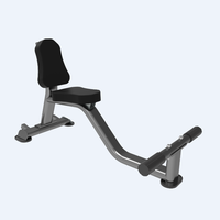 Banc de musculation professionnel KJ-1247 de qualité supérieure pour exercices assis et curls, idéal pour les salles de sport commerciales