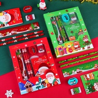 Kerstmis Zesdelige Kantoorartikelen Cadeauset Studenten Souvenirs Grensoverschrijdende Praktische Kleine Cadeautjes Terug-naar-school Prijs