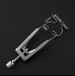 Screw Adjustable Speculum Kratz Style Surgical Instruments Ophthalmic Surgical Instrument CE Eye Speculum Capsulorhexis Forceps