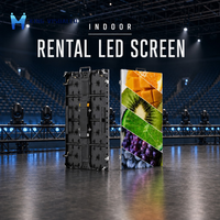 Mur vidéo LED de location pour scène intérieure King Visionled 500*1000mm GOB P2.6 P2.9 P3.9 Écran d'affichage LED certifié CE