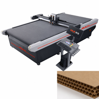 Máquina de Corte Plana Computarizada RUK, Cortadora Digital de Papel para Fábrica de Impresión de Cajas de Cartón