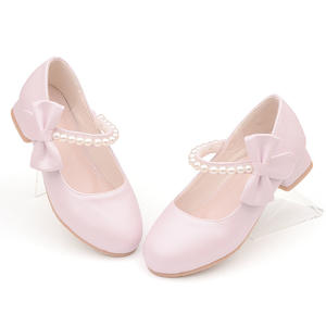 Nouvelles chaussures Mary Jane pour enfants, roses, noires, blanches, avec perles, pour fêtes, mariages, spectacles scolaires, chaussures de princesse pour filles. - Product Image 3