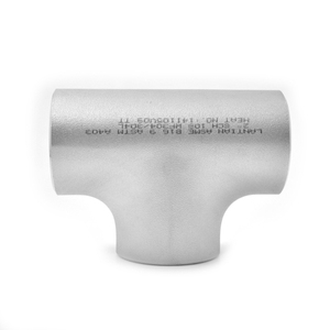 Sku 6640009-TEE Weld SCH 10S Inox AISI 304 4 ''Acero al carbono Forja Aceite Aplicación de gas Agua Aceite ASTM Superficie pintada estándar - Product Image 1