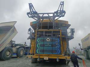 Camión Minero Eléctrico Usado Oficial <span class=keywords><strong>de</strong></span> XCMG, XDE130 4x2, Camiones Volquete Mineros en <span class=keywords><strong>Venta</strong></span> - Product Image 3