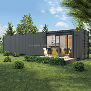 Maisonnette pliable moderne de luxe en conteneur de 20 pieds <span class=keywords><strong>avec</strong></span> salle de bain <span class=keywords><strong>et</strong></span> cuisine, maison préfabriquée portable pour la vie en plein air - Product Image 3