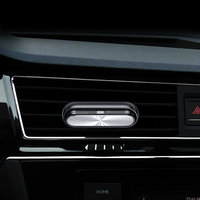 Diffuseur de parfum pour voiture de luxe personnalisé avec logo, gel écologique pour grille d'aération, longue durée, fraîcheur naturelle