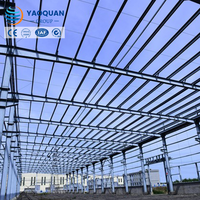 Vente Flash : Kit de Construction Industrielle Préfabriquée en Acier – Entrepôt, Atelier, Hangar – Structure Métallique Industrielle Préfabriquée