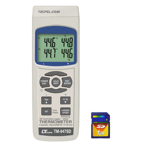 4-Channel K-Type Thermometer <b>Temperature</b> with OEM Support TM-947SD Lutron for Industrial Use - Product Image 4