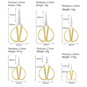 Vàng Xử Lý Đa Chức Năng Kéo Thợ May Sharp Tip DIY Hộ Gia Đình Đám Cưới Và Khai mạc Lễ Kéo Cho Câu Cá - Product Image 2