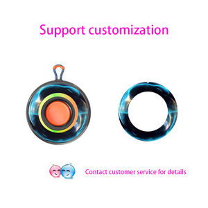 Altavoz Bluetooth Transparente Colorido con Diafragma, Resistente al Agua para Exteriores, Luz RGB, Portátil, con Ranura para Tarjeta, Altavoz Inalámbrico Pequeño - Product Image 3