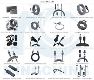 Starlink <span class=keywords><strong>cable</strong></span>-10FT/16FT/32FT12-24VミニDC電源-シガレットライター-DCタイプC <span class=keywords><strong>Cable</strong></span>-Gen2 Gen3ケーブル-イーサネットアダプター - Product Image 1