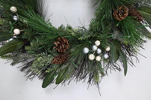 Guirnaldas Navideñas Decorativas de Alta Calidad para Puerta Principal, Guirnalda Navideña de PVC de 30 Pulgadas para Interiores - Product Image 4