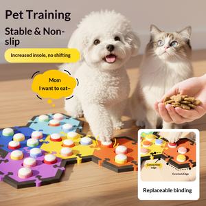 <span class=keywords><strong>2026</strong></span> OEM scatola audio per animali domestici registrabile con pulsante parlante registratore vocale giocattolo parlante strumento di addestramento spremitura scatola per cani giocattolo - Product Image 1