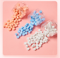 Jinyuan perles de cire colorées mélangées Macaron bouteille 60g brouillard visage mat granule cire en relief sceau spécial