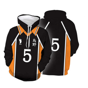 Sweat-shirts Haikyuu 2026 Style pour Hommes – Streetwear Amusant Anime Japonais Harajuku <span class=keywords><strong>Karasuno</strong></span> Fly High – Hauts Graphiques Unisexe pour Homme - Product Image 1