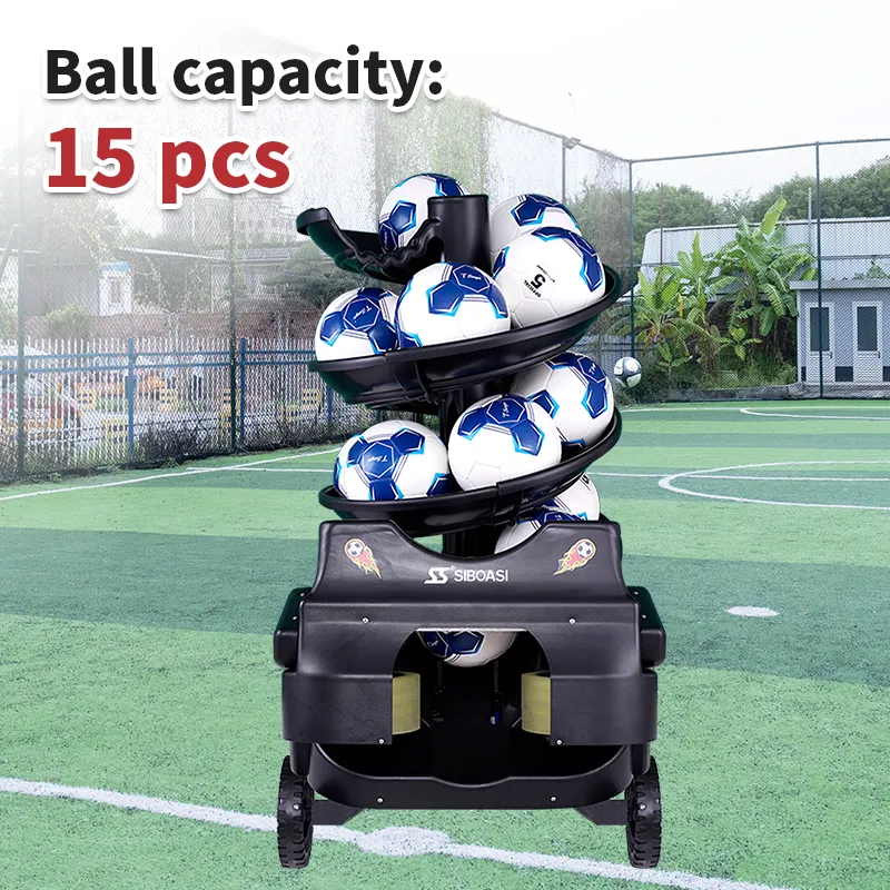 बुद्धिमान फुटबॉल फेंकने मशीन फुटबॉल प्रशिक्षण मशीन के लिए बिक्री के लिए फुटबॉल मशीन के साथ पूर्ण समारोह