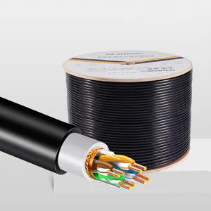 Hot Selling Cat 5 Sftp Outdoor Cable Copper 26awg Sftp Cat5e Lan Cable 305m Cat5 Ethernet Cable