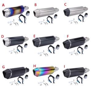 ท่อไอเสียรถจักรยานยนต์ CHMotor 38-51 มม. แบบยูนิเวอร์แซล พร้อมปลายท่อเก็บเสียง 370 มม. ทำจา<span class=keywords><strong>ก</strong></span>สแตนเลส สำหรับรถ ATV และรถมอเตอร์ไซ<span class=keywords><strong>ค์</strong></span>ทั่วไป - Product Image 6