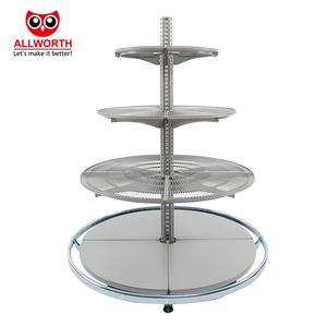 תג גודל מתכוונן מפונס לוח עץ תיבת סופרמרקט מדף לגונדולה פירות וירקות - Product Image 4