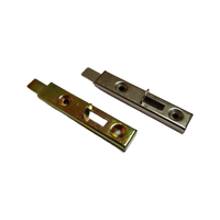 Carbon Steel Square Head Flush Bolt Surface Mount Slide Latch Cabinet Door Furniture Hardware Fastener Manufacturer