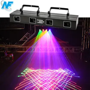 DJ Party Lights 4 head 430mw Multi Color Dj Disco Party Laser Light