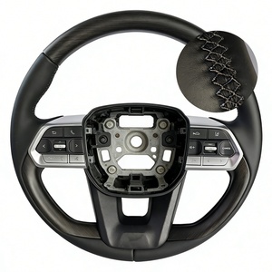 พวงมาลัยไม้สำหรับรถยนต์โตโยต้า ยาริส ไฮลักซ์ ทาโคมา LC79 A90 ซูปรา 4Runner มาร์คเอ็กซ์ ซีรีส์ 200 ไฮลักซ์ วีโก้ ไฮเอซ พรีอุส เซลิก้า - Product Image 2