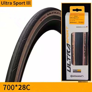 Continental ULTRA SPORT 700*23c/25c/28C Pneumatico Pieghevole per <span class=keywords><strong>Bici</strong></span> da Strada, Edizione Crema Trasparente - Product Image 2