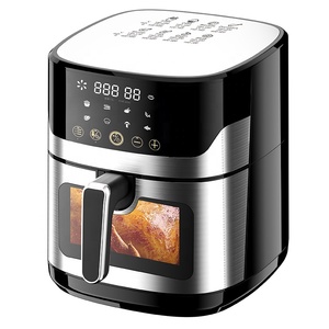 Actory-<span class=keywords><strong>freidora</strong></span> <span class=keywords><strong>de</strong></span> <span class=keywords><strong>aire</strong></span> inteligente <span class=keywords><strong>de</strong></span> 6,5 L, 6,3 QT 5 77 88 L, <span class=keywords><strong>freidora</strong></span> digital <span class=keywords><strong>de</strong></span> acero inoxidable con ventana - Product Image 3