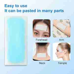 20 patchs de gel rafraîchissant pour la fièvre, bandes frontales rafraîchissantes 8 heures, feuilles de gel rafraîchissant pour pieds de chien, bébés, enfants, adultes, soulagement de la fièvre - Product Image 6