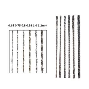 Hojas de Sierra de Alambre de Diamante para Joyería, Hojas de Sierra de Alambre de Dientes en <span class=keywords><strong>Espiral</strong></span>, Metal, Corte de Madera, 8 Unidades por Set - Product Image 3