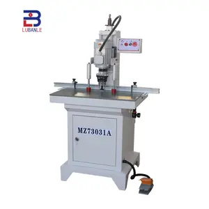 Single head woodworking cabinet door hinge drilling machine for panel furniture factory