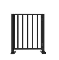 Barrière pivotante automatique de sécurité pour passage piétonnier à demi-hauteur