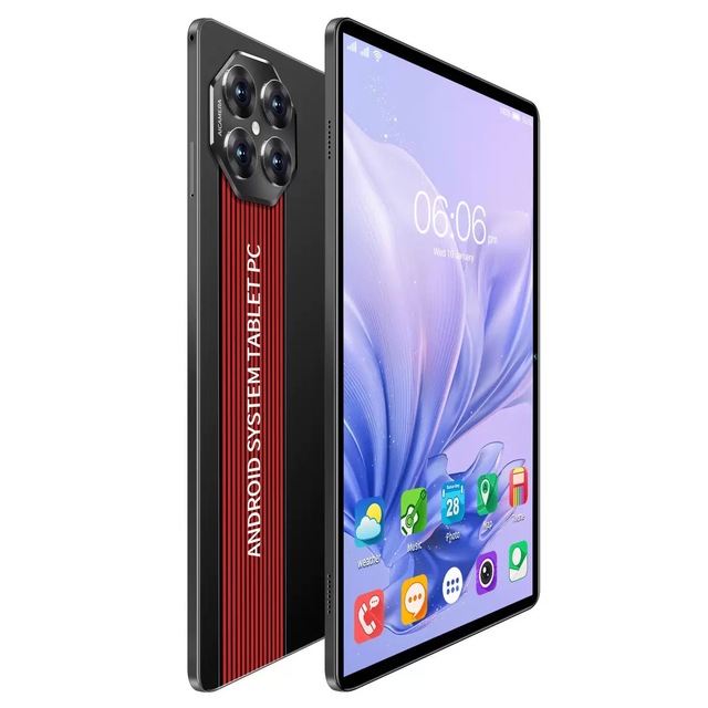 16G+512G 2026 NEW 10.1 Inch Tablet MAX80 Octa Core Android 13 4G Dual SIM+Dedicated microSD Card Slot WiFi Tablet