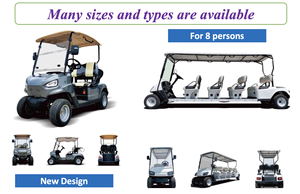 P4 Bibo Chariot de golf et voiturette de golf confortables pour hôtels, complexes hôteliers, villas et navettes, 2, 4, 6, 8 places - Product Image 3
