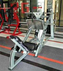 Machine commerciale de musculation Machine de presse de jambe chargée par plaque de 45 degrés Machine de presse de jambe assise - Product Image 4